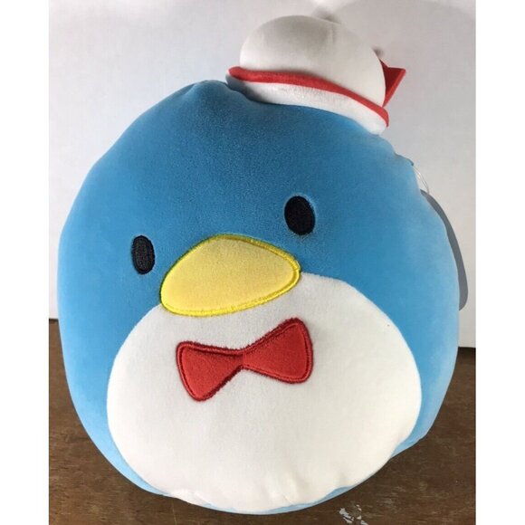 NWT Squishmallows 8” TuxedoSam Blue Penguin Hello Kitty Plush - Picture 1 of 6